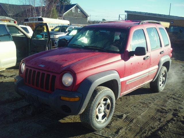 1J4GL48K72W245214 - 2002 JEEP LIBERTY SP RED photo 2