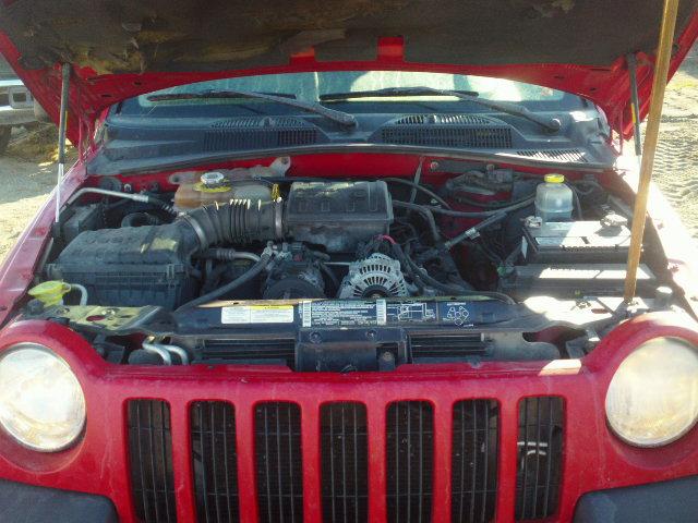 1J4GL48K72W245214 - 2002 JEEP LIBERTY SP RED photo 7