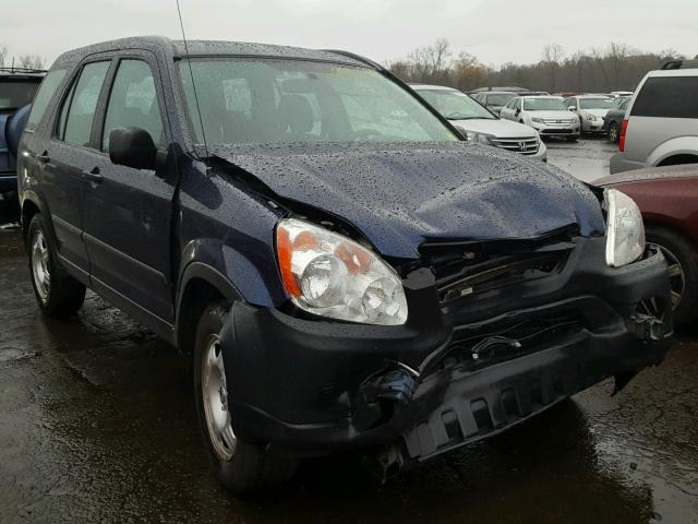 SHSRD78575U343720 - 2005 HONDA CR-V LX BLUE photo 1