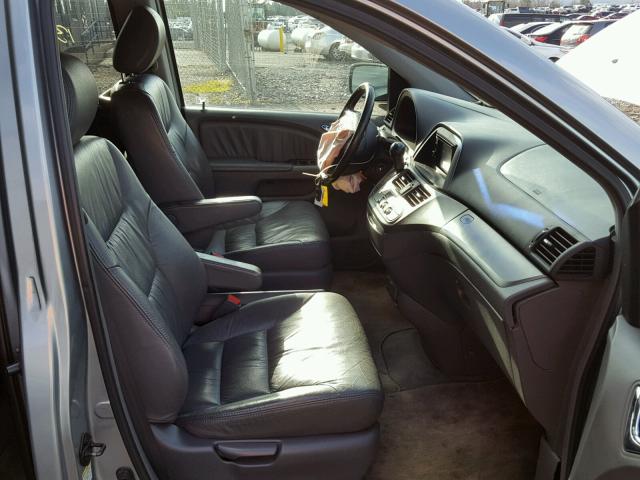 5FNRL38646B110679 - 2006 HONDA ODYSSEY EX BLUE photo 5