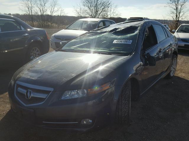 19UUA66267A034086 - 2007 ACURA TL GRAY photo 2