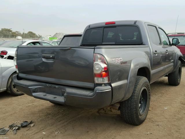 5TFJX4GN6DX019609 - 2013 TOYO TACOMA GRAY photo 4