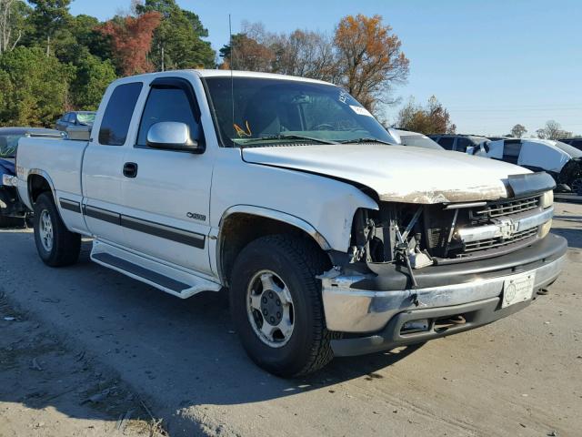 1GCEK19T81E109328 - 2001 CHEVROLET SILVERADO WHITE photo 1