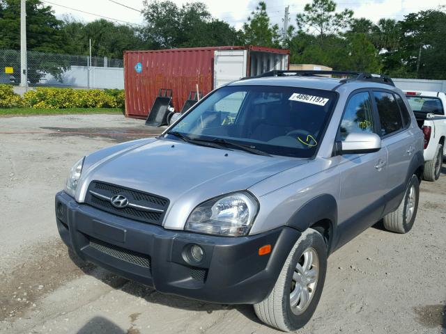 KM8JN12D46U323640 - 2006 HYUNDAI TUCSON GLS GRAY photo 2