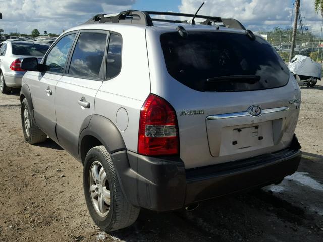 KM8JN12D46U323640 - 2006 HYUNDAI TUCSON GLS GRAY photo 3