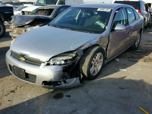 2G1WC581869295870 - 2006 CHEVROLET IMPALA LT SILVER photo 2