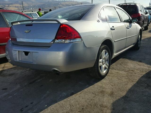 2G1WC581869295870 - 2006 CHEVROLET IMPALA LT SILVER photo 4