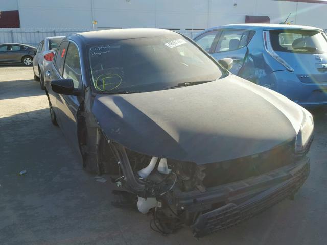 1HGCR2F31EA170824 - 2014 HONDA ACCORD LX BLACK photo 1