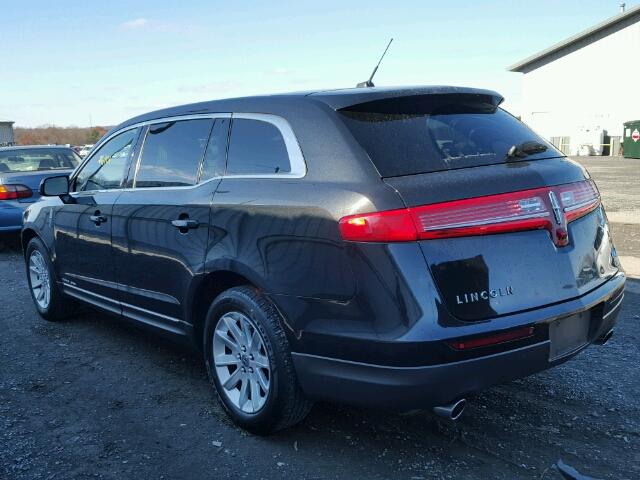 2LMHJ5NK2DBL56848 - 2013 LINCOLN MKT BLACK photo 3