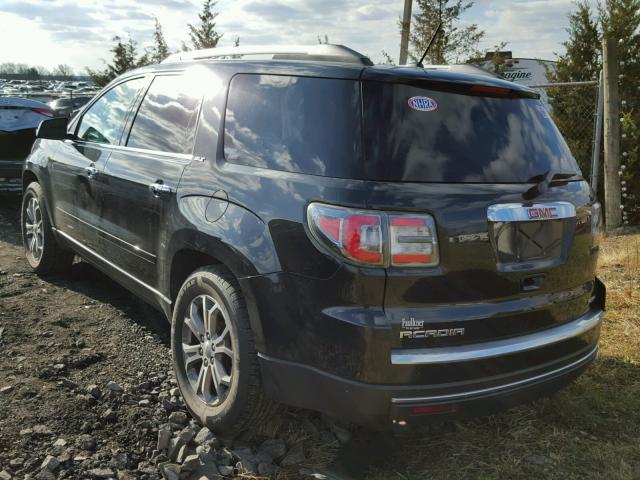 1GKKVRKD5EJ250340 - 2014 GMC ACADIA SLT BLACK photo 3