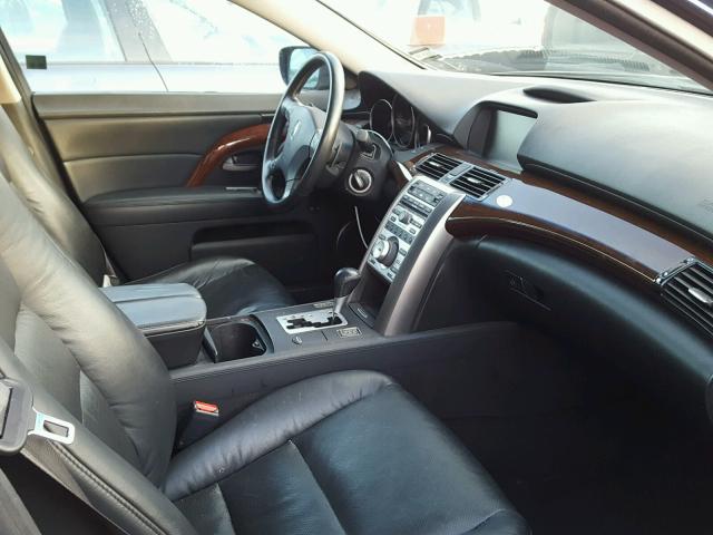JH4KB165X6C003151 - 2006 ACURA RL ლურჯი ფოტო 5