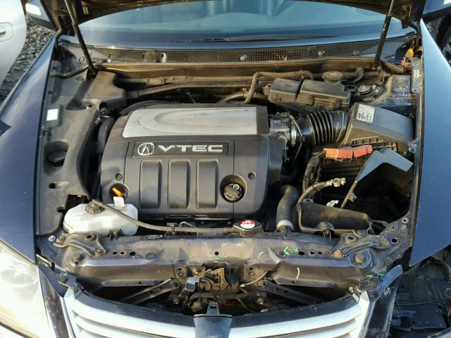 JH4KB165X6C003151 - 2006 ACURA RL ლურჯი ფოტო 7