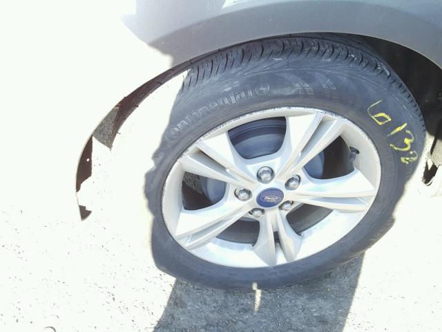 1FADP3K29DL237822 - 2013 FORD FOCUS SE GRAY photo 9