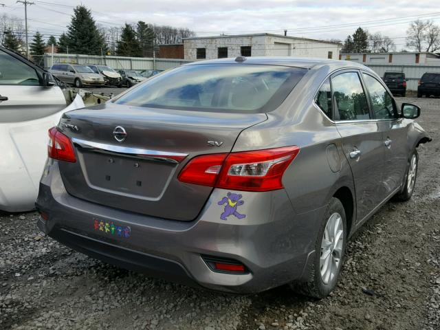 3N1AB7APXGY320836 - 2016 NISSAN SENTRA S GRAY photo 4