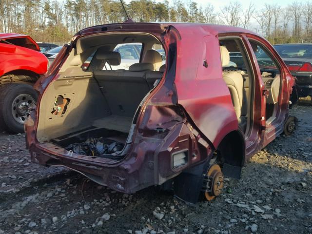 5J8TB1H54AA005082 - 2010 ACURA RDX TECHNO BURGUNDY photo 4