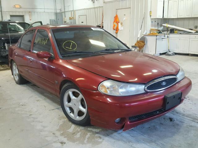 1FALP68GXWK137687 - 1998 FORD CONTOUR SV RED photo 1