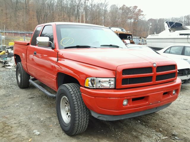 3B7HF13Y8VG802467 - 1997 DODGE RAM 1500 RED photo 1