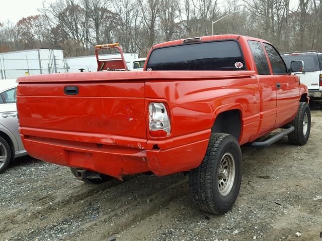 3B7HF13Y8VG802467 - 1997 DODGE RAM 1500 RED photo 4