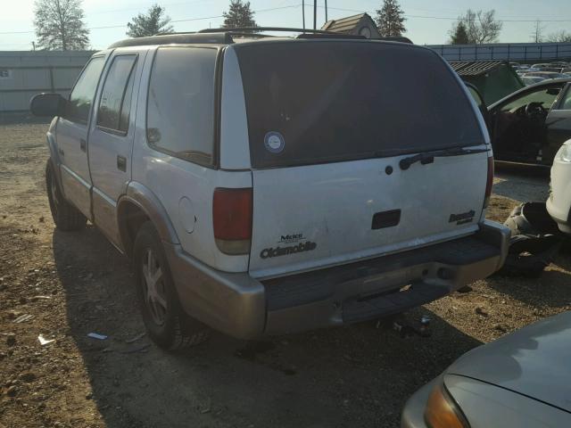 1GHDT13W2Y2275698 - 2000 OLDSMOBILE BRAVADA WHITE photo 3