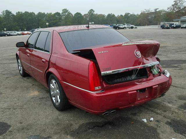 1G6KD57Y06U121993 - 2006 CADILLAC DTS RED photo 3