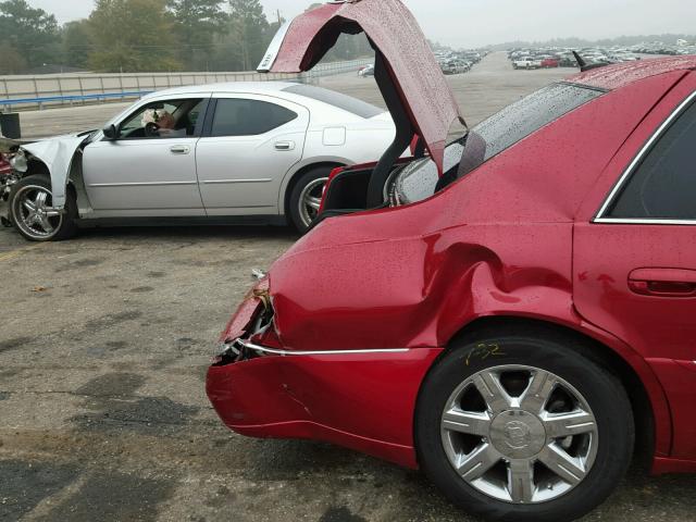 1G6KD57Y06U121993 - 2006 CADILLAC DTS RED photo 9