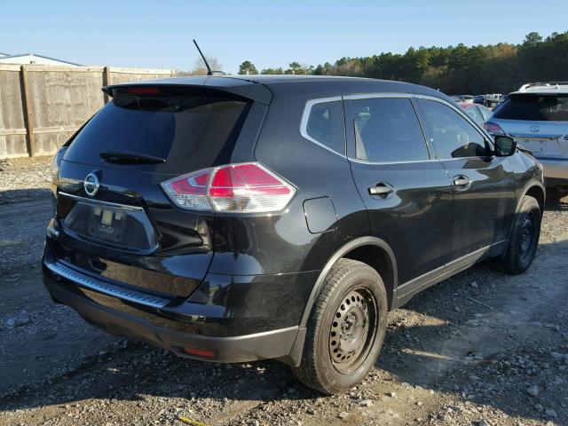 JN8AT2MT1GW018756 - 2016 NISSAN ROGUE S BLACK photo 4