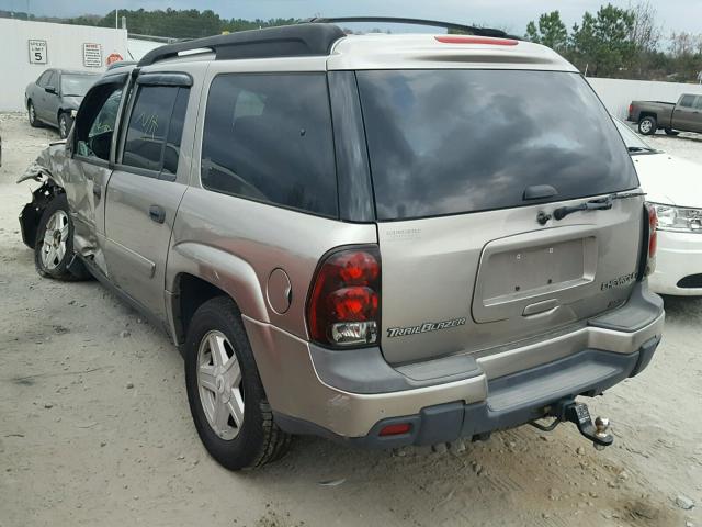 1GNES16S636174839 - 2003 CHEVROLET TRAILBLAZE GRAY photo 3