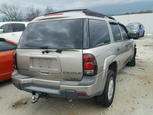 1GNES16S636174839 - 2003 CHEVROLET TRAILBLAZE GRAY photo 4