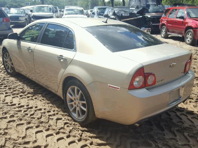 1G1ZK577594180107 - 2009 CHEVROLET MALIBU LTZ 棕色 照片 3