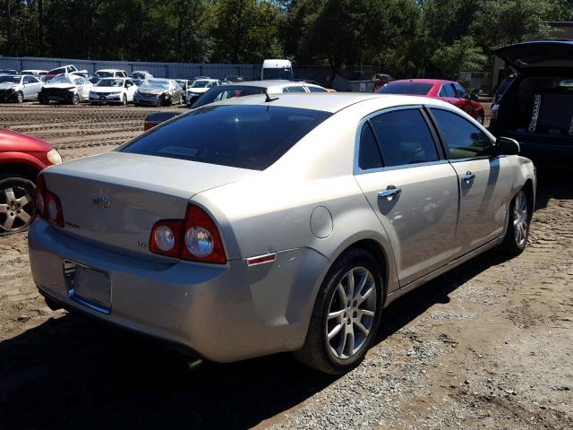 1G1ZK577594180107 - 2009 CHEVROLET MALIBU LTZ 棕色 照片 4