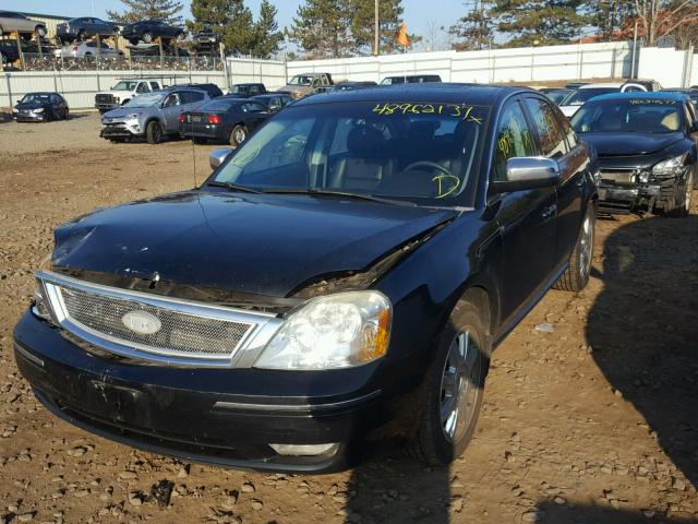 1FAHP28177G138231 - 2007 FORD FIVE HUNDR BLACK photo 2