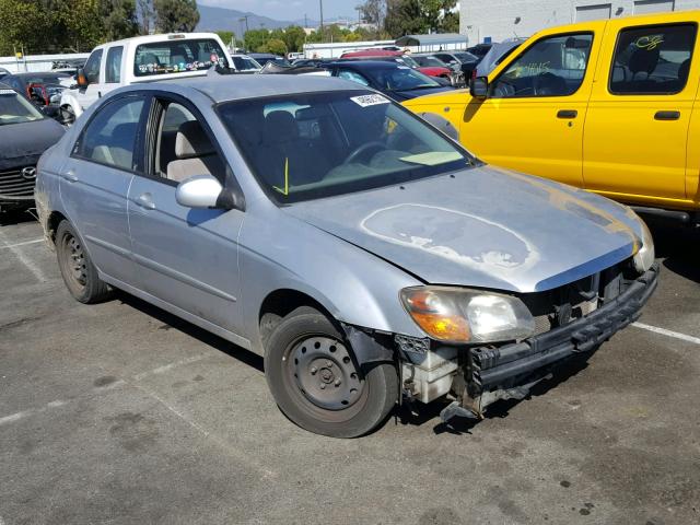 KNAFE222195657473 - 2009 KIA SPECTRA EX SILVER photo 1