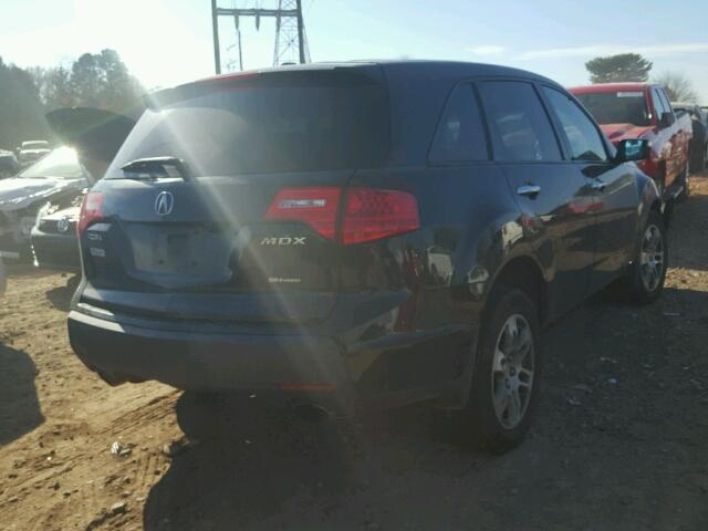 2HNYD28688H554318 - 2008 ACURA MDX TECHNO BLACK photo 4