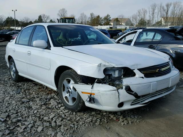 1G1NE52J63M636342 - 2003 CHEVROLET MALIBU LS WHITE photo 1