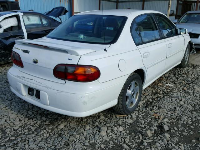 1G1NE52J63M636342 - 2003 CHEVROLET MALIBU LS WHITE photo 4