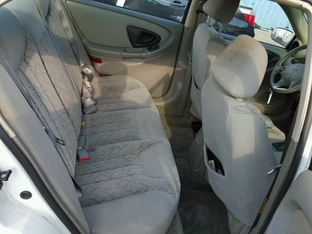 1G1NE52J63M636342 - 2003 CHEVROLET MALIBU LS WHITE photo 6