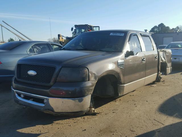 1FTPW12V06FB72434 - 2006 FORD F150 SUPER BROWN photo 2