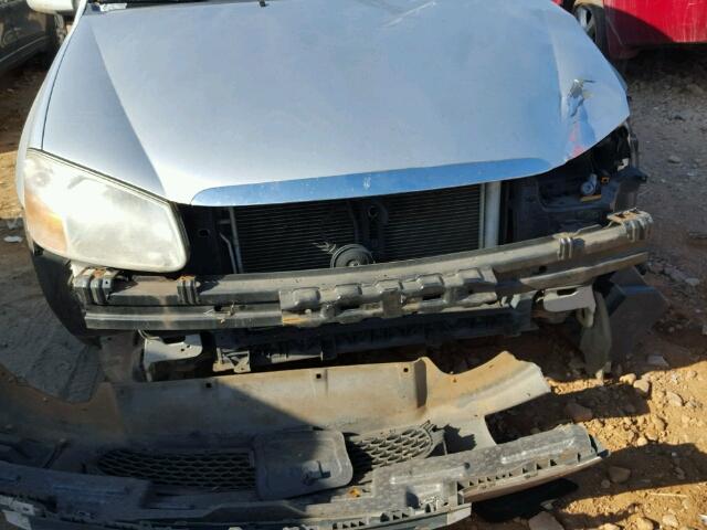 KNAFE121785501888 - 2008 KIA SPECTRA EX SILVER photo 9