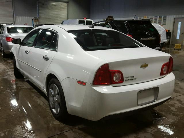 1G1ZD5EU7CF258692 - 2012 CHEVROLET MALIBU 2LT WHITE photo 3