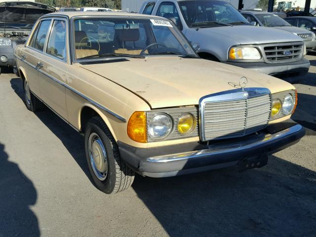 WDBAB23A4CB281886 - 1982 MERCEDES-BENZ 240 D YELLOW photo 1