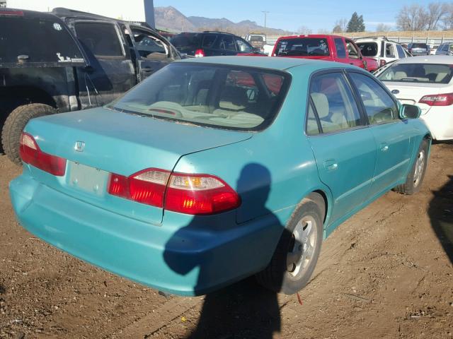 1HGCG5655WA212275 - 1998 HONDA ACCORD EX 青色 照片 4