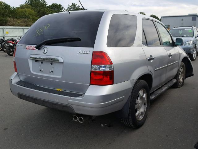 2HNYD18252H540035 - 2002 ACURA MDX SILVER photo 4