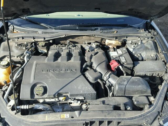 3LNHM26T07R616906 - 2007 LINCOLN MKZ BLACK photo 7