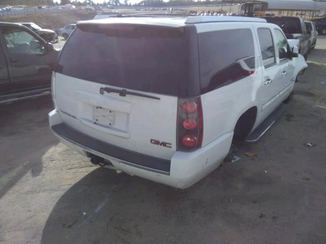 1GKFK66888J240377 - 2008 GMC YUKON XL D WHITE photo 4