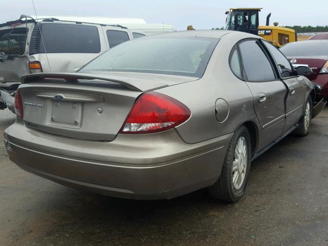 1FAHP56S24A176753 - 2004 FORD TAURUS SEL GOLD photo 4