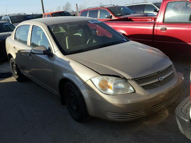 1G1AK55F477260484 - 2007 CHEVROLET COBALT LS GOLD photo 1