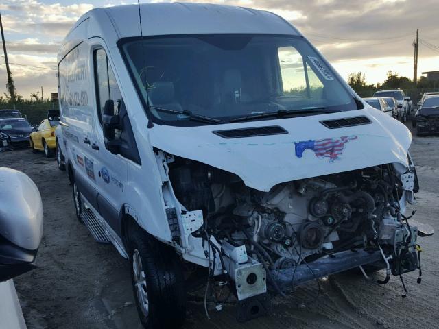 1FTNE1CM9FKA93335 - 2015 FORD TRANSIT T- WHITE photo 1