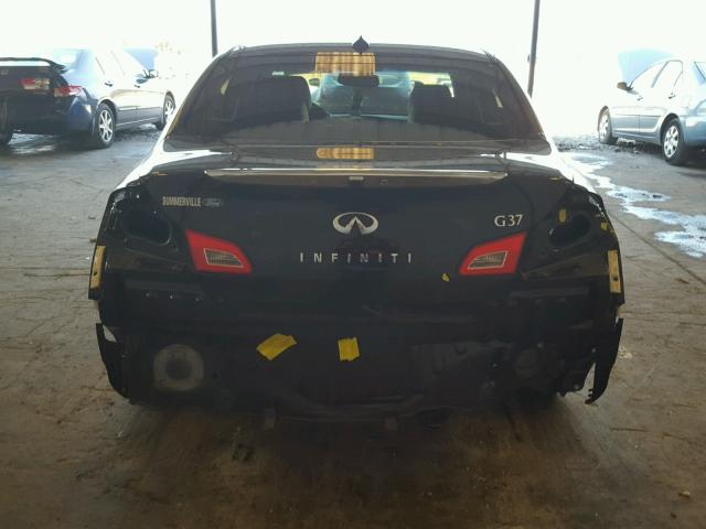 JN1CV6AP8DM710343 - 2013 INFINITI G37 BASE BLACK photo 9