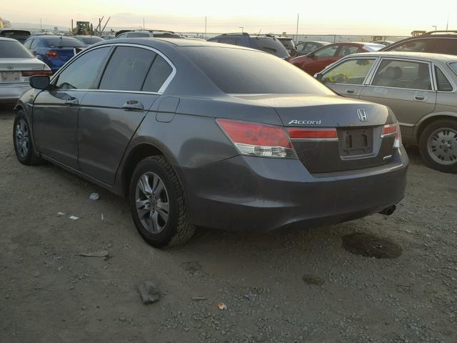 1HGCP2F60CA026775 - 2012 HONDA ACCORD SE CHARCOAL photo 3