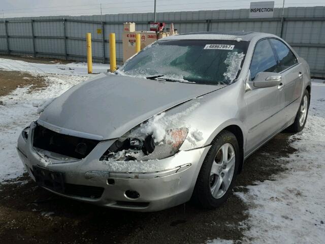 JH4KB16536C003430 - 2006 ACURA RL SILVER photo 2